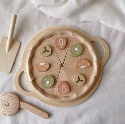 Vegetable Pizza wooden toy